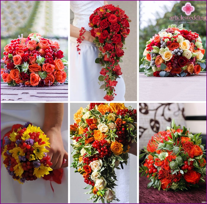 Bright compositions with viburnum