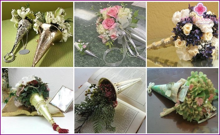 Flower Accessory for the Bridal Tussi Moussi