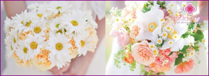 Funny and cute daisies for a wedding