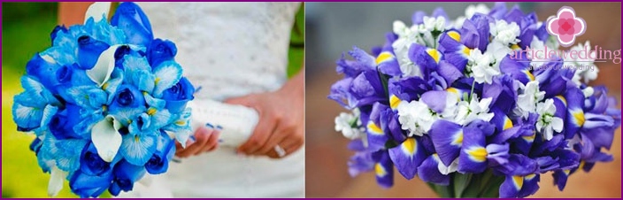 Lindas flores para um buquê de casamento