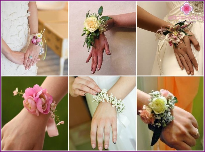 Fresh flowers in a wedding boutonniere