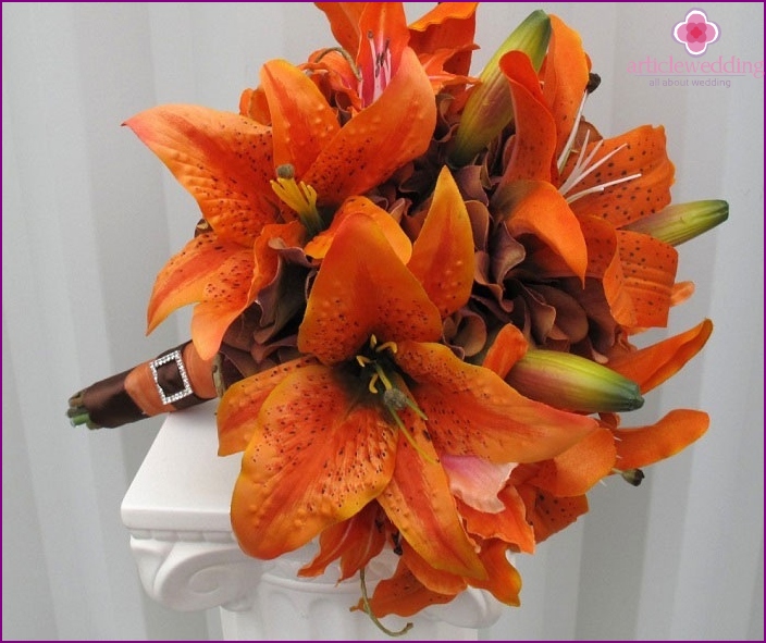 Tiger Lilies - En original bukett