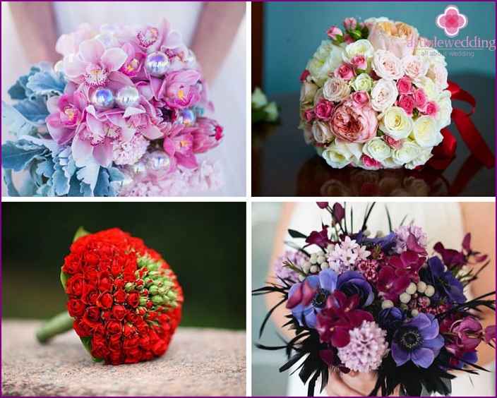 DIY bouquets for the bride