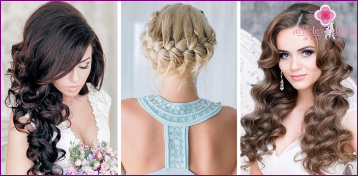 Wedding hairstyles for different height