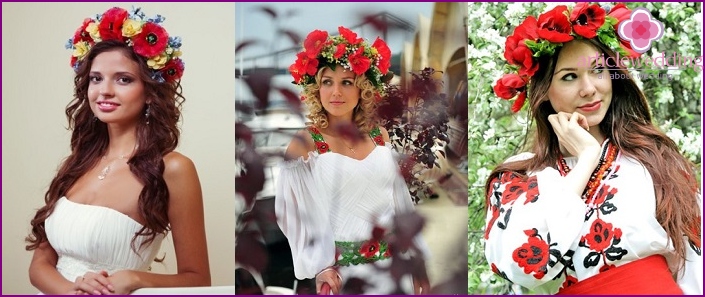 Ukrán esküvői korona