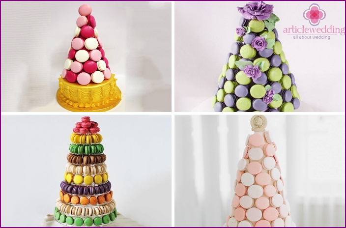 Turnul Macaroon creativ