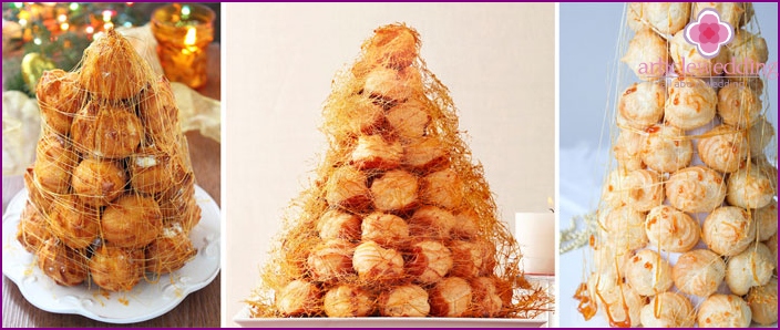 Croquembos dessert da sposa francese