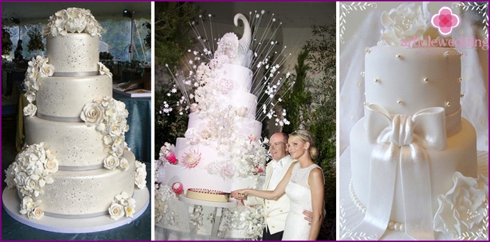 Nagy esküvői torták