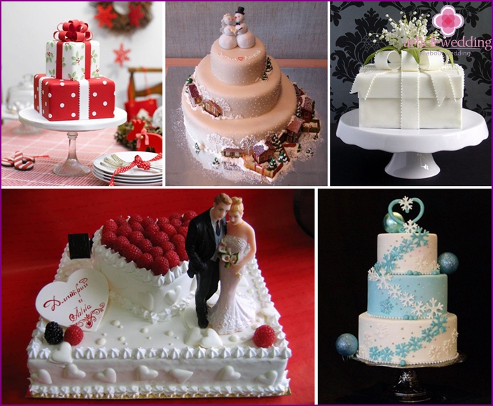 أفكار تصميم حلوى الزفاف الإبداعية