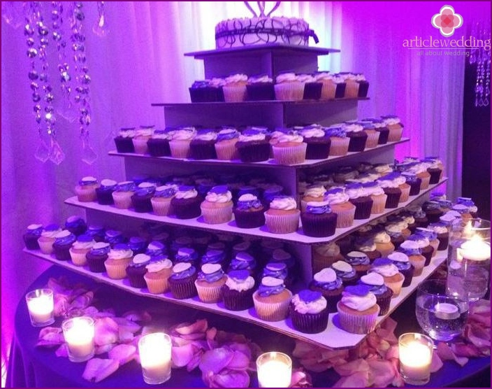 كم عدد طبقات كعكة تحتاج لحفل زفاف