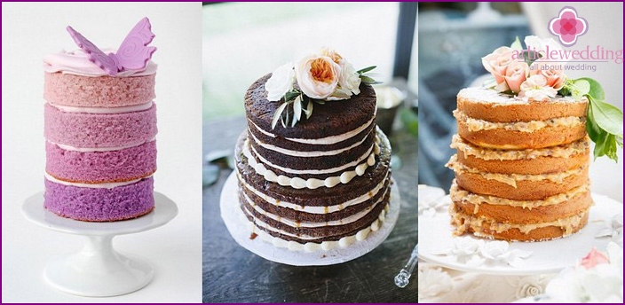 Wedding Naked Cake