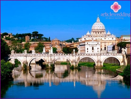 Luna de miel en roma