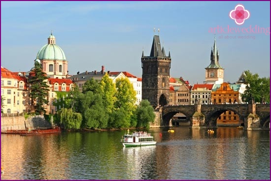 Lune de miel à Prague