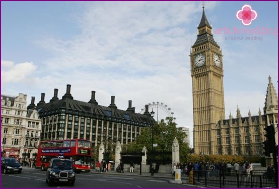 Luna di miele a Londra