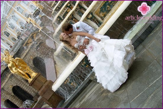 Wedding in Peterhof