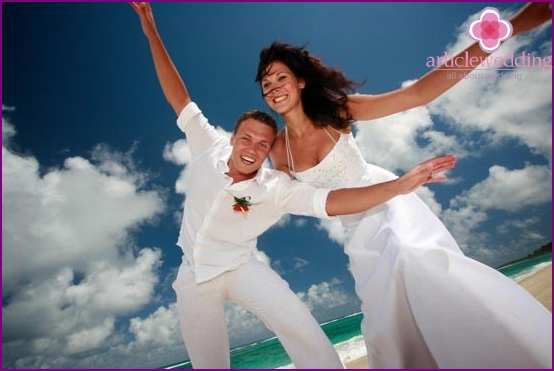 Wedding for two in the Maldives