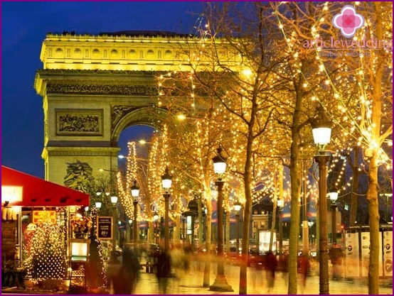 Luna de miel a parís