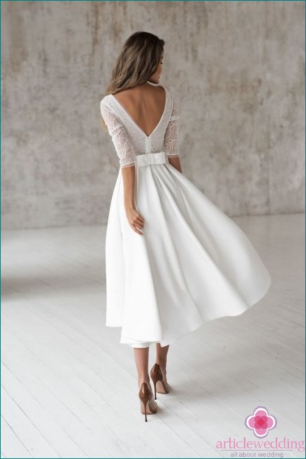 A-line skirt with midi dresses