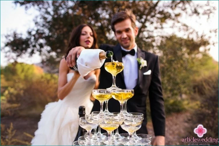 Scegli l'alcool per il matrimonio