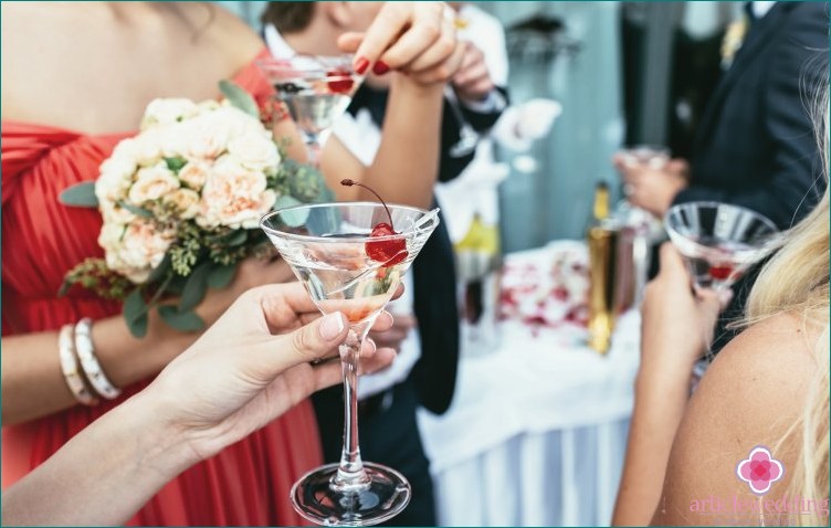 Martini pour le mariage
