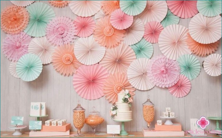 Paper Wedding Decor